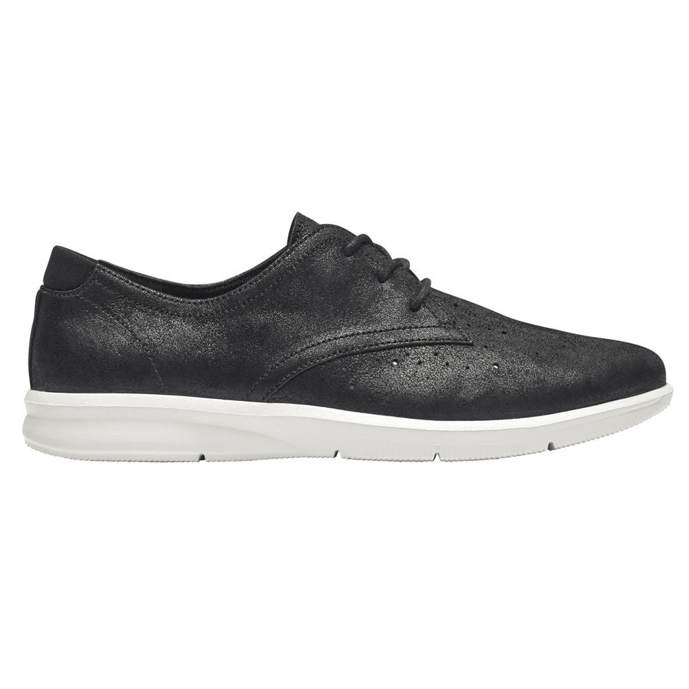 Rockport Oxfords Dame Svart - Ayva - GFEM92534